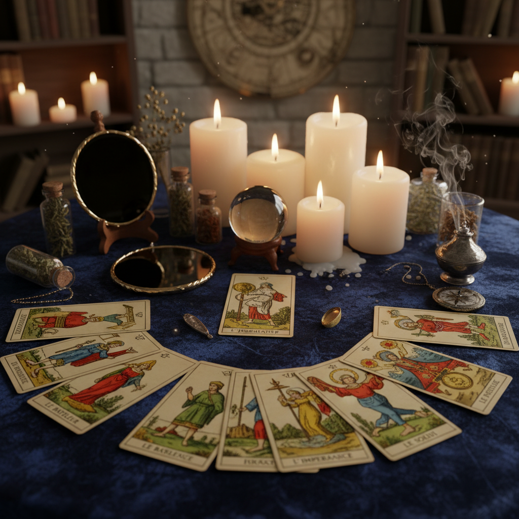 Image de l'article Les secrets du Tarot de Marseille : Comprendre les Arcanes Majeurs